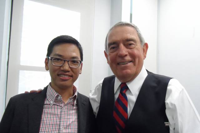 An Encounter with Dan Rather (On Celebrity Gossip, TV Politics and Passion for Journalism)