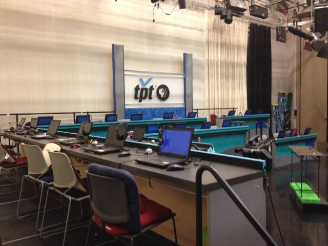 A TPT studio is ready to ask for pledges