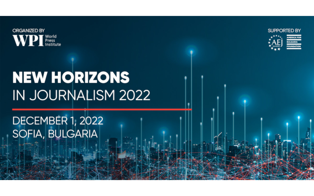 The New Horizons in Journalism conference took place on December 1, 2022