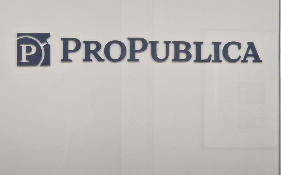 ProPublica: Journalism as a powerful public service